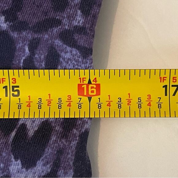 Soft Surroundings Purple Blue Animal Print GorpCore Athletic Dress NWOT Size PS - Picture 11 of 12